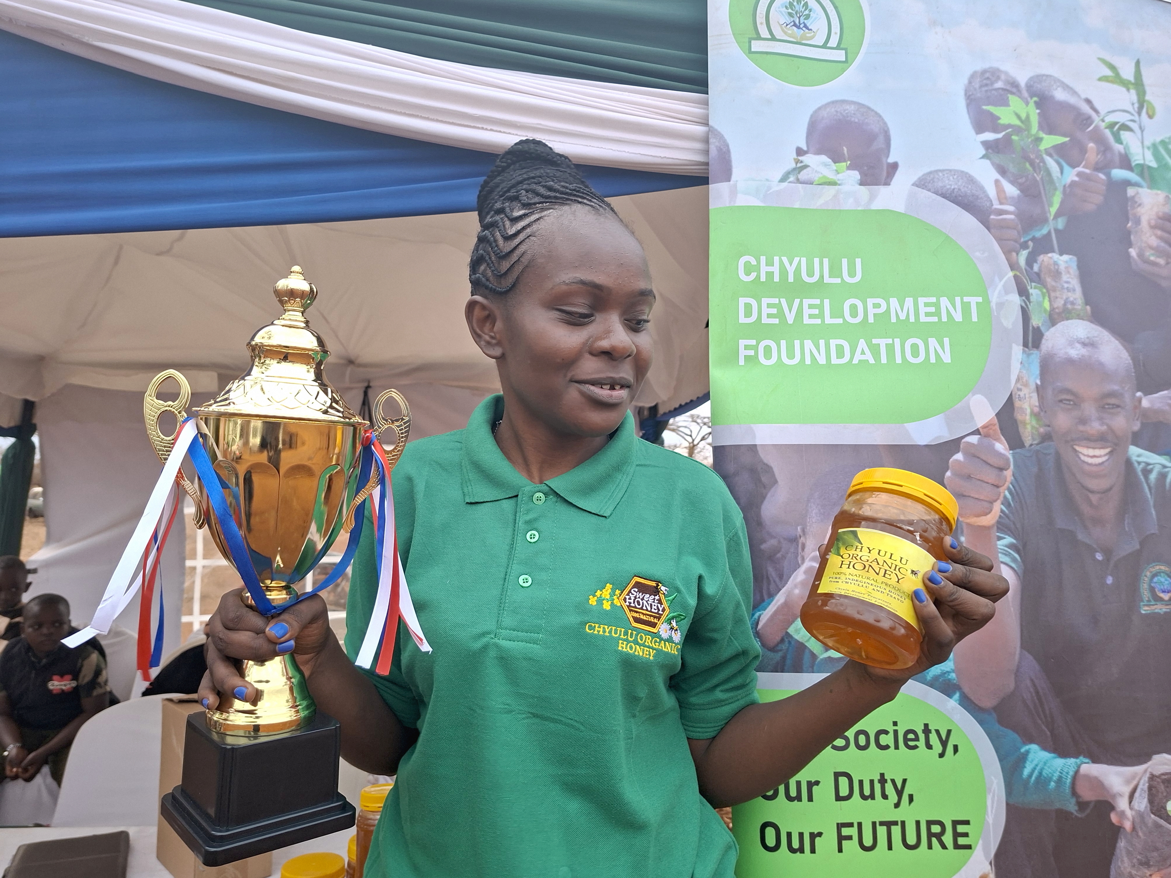 Chyulu Honey Processors shines at Makueni county agricultural show 2025