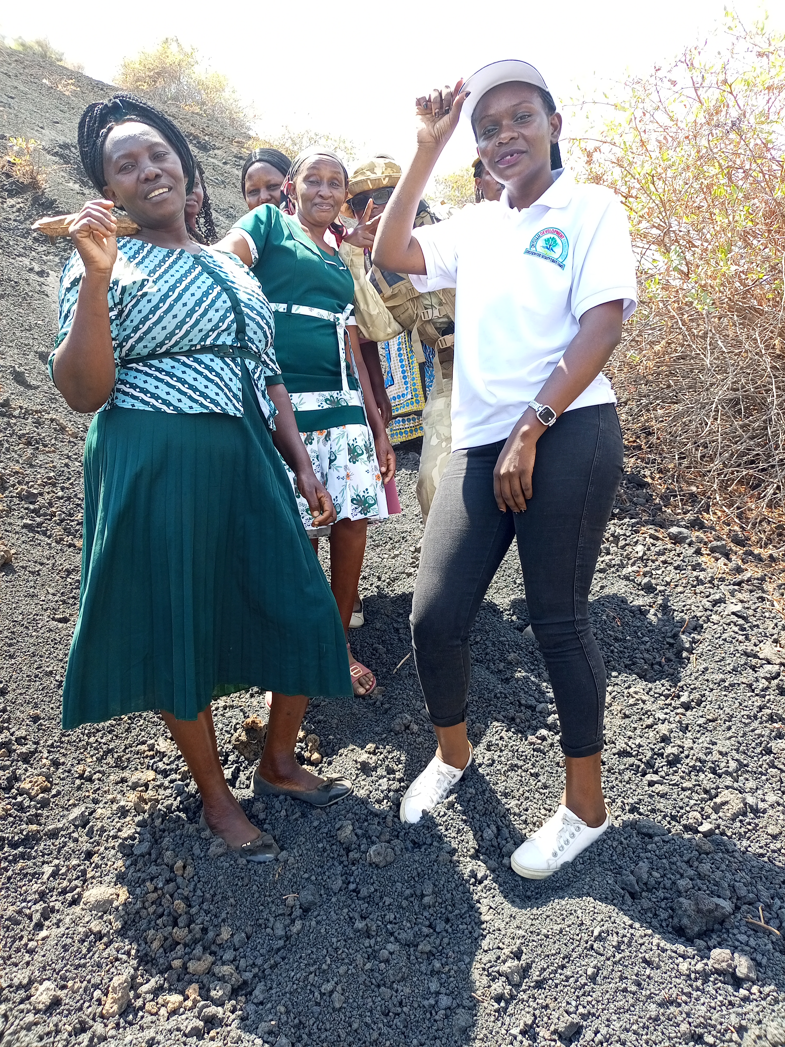 Chyulu women league at Kyaimu hill