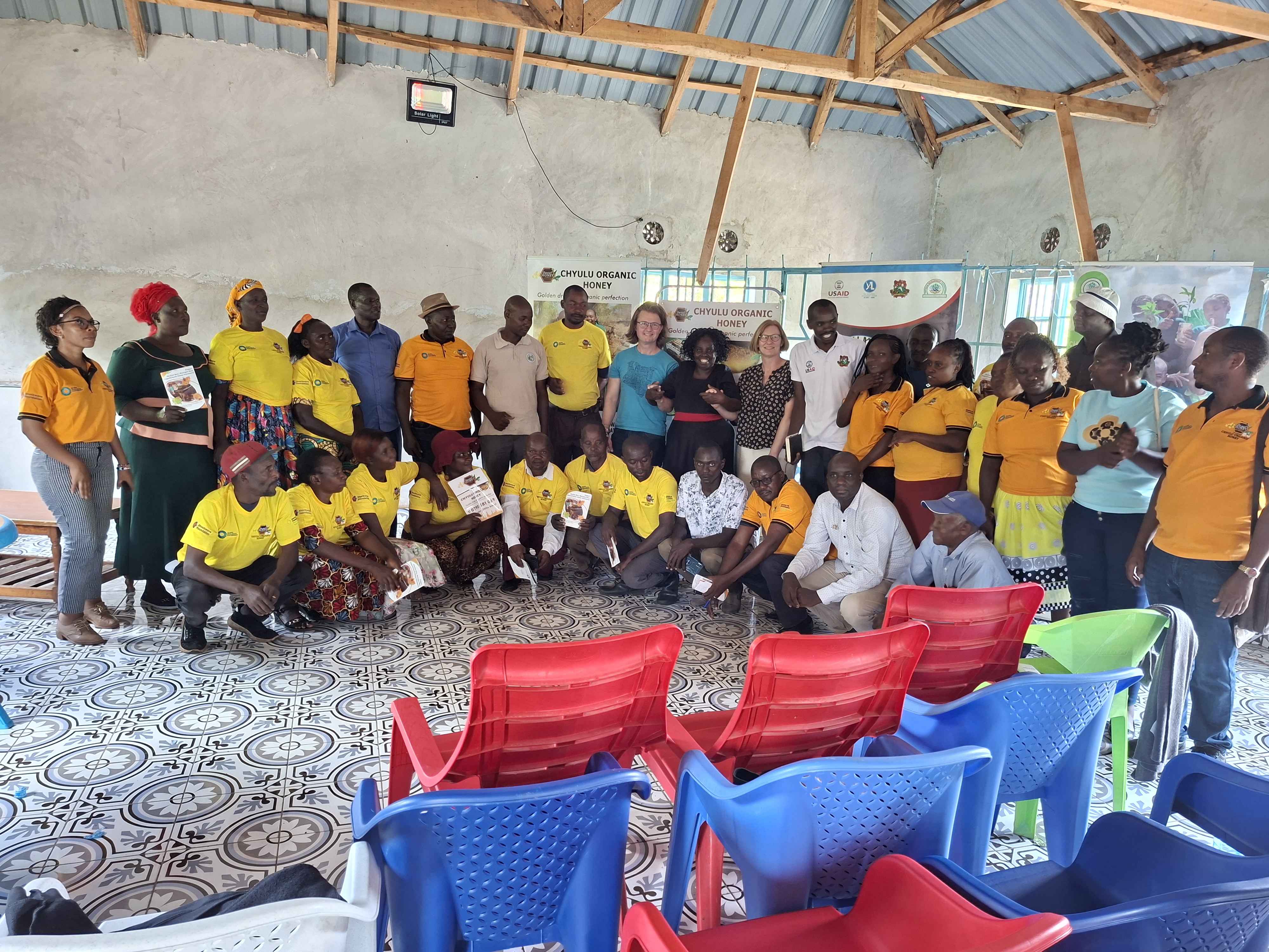 Participants for the day.