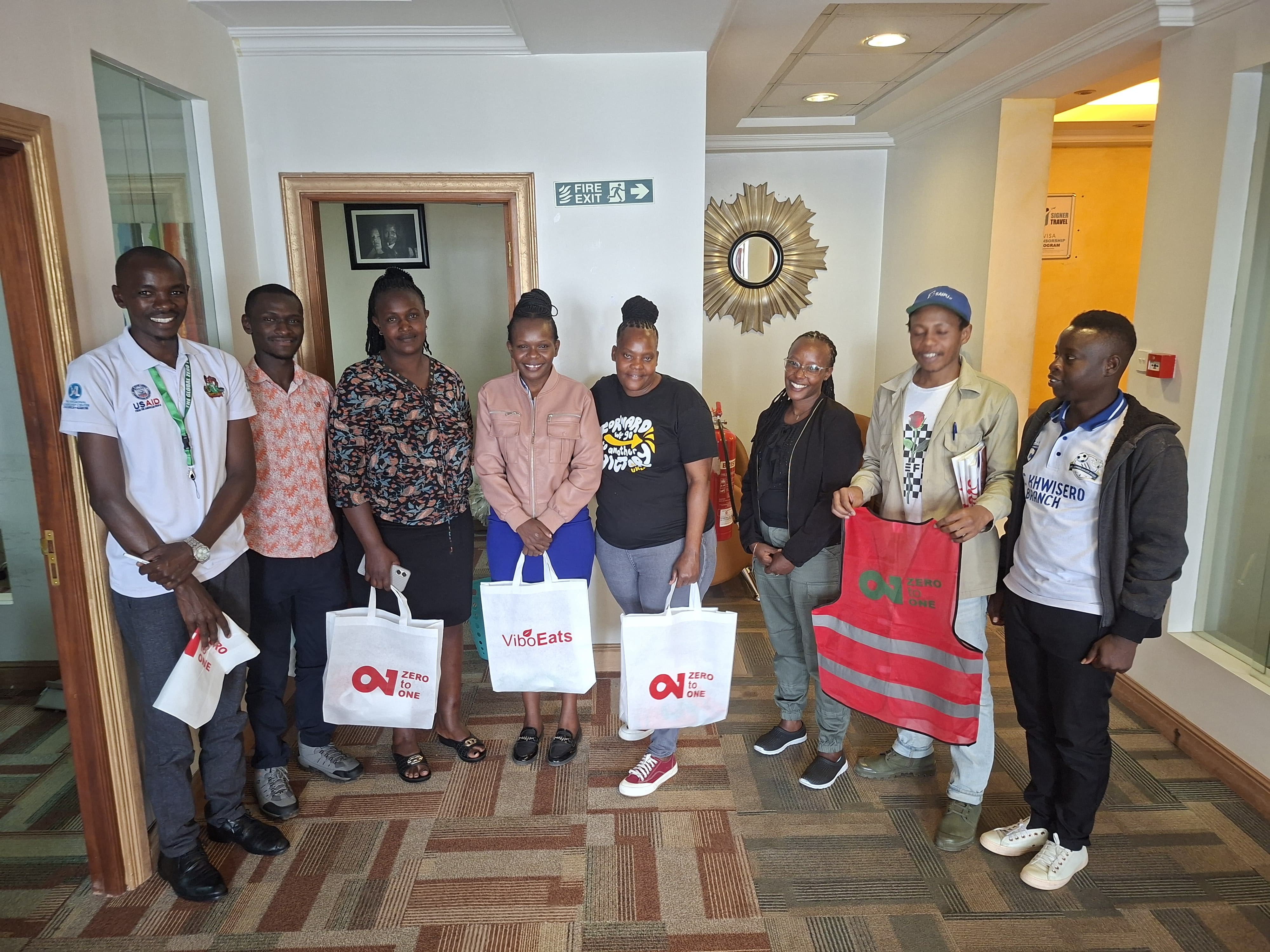 Chyulu development foundation visits Vibo Eats Africa 