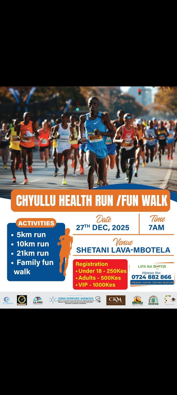 Chyulu Health Run/Fun Walk